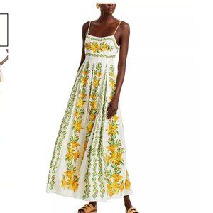FARM‎ Rio Tropical Lightness Maxi Dress, L, NWT